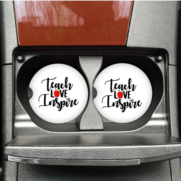 Accessories - Teach Love Inspire Car Coasters Set of 2